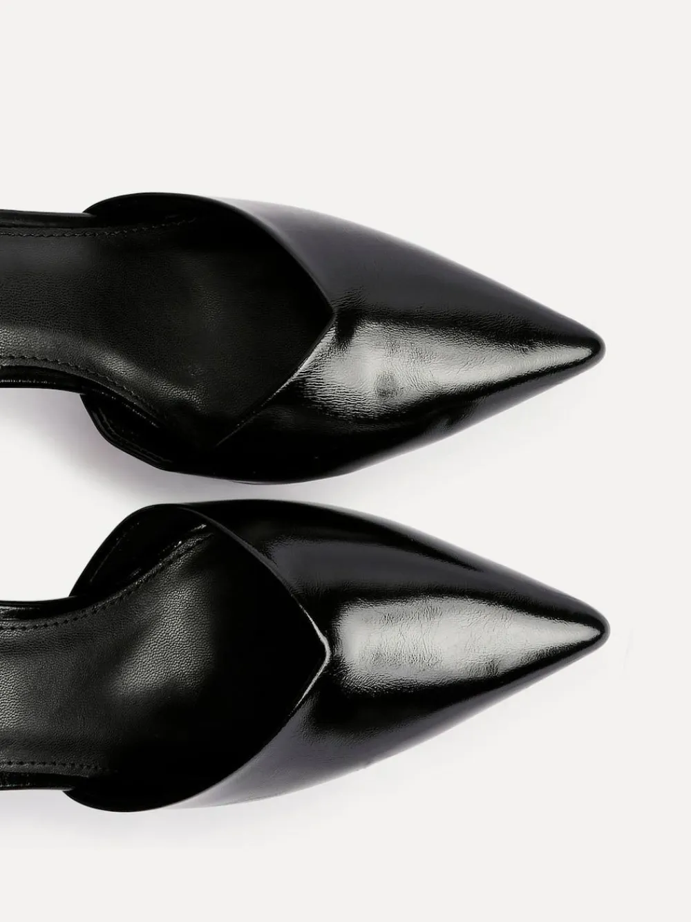 Outlet Linzi Black Grey Moira Classic Stiletto Court Heels