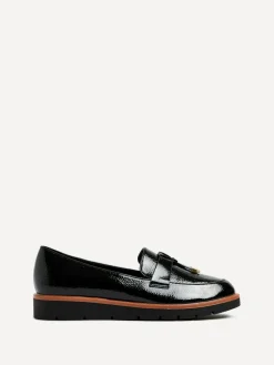 Linzi Nancy Patent Loafers With Tassel Detail^Women Flats