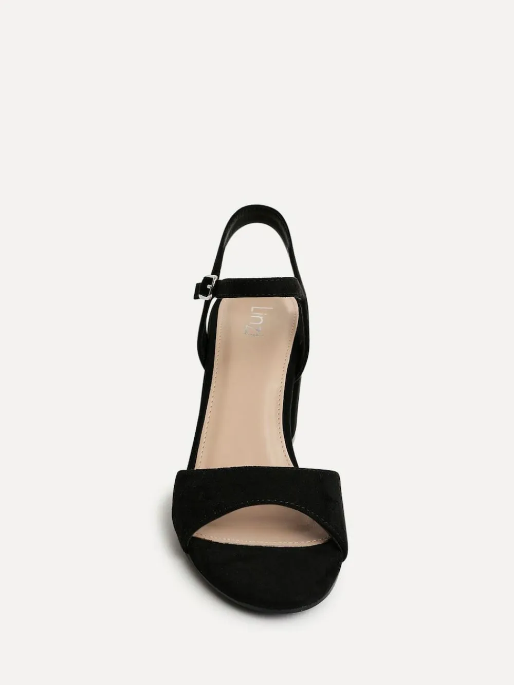 Linzi Soul Open Back Barely There Block Heel Sandals^Women Heels