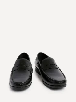 Linzi Tomasso Penny Loafers Black