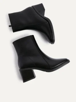 Sale Linzi Wander Block Heel Ankle Boots Black