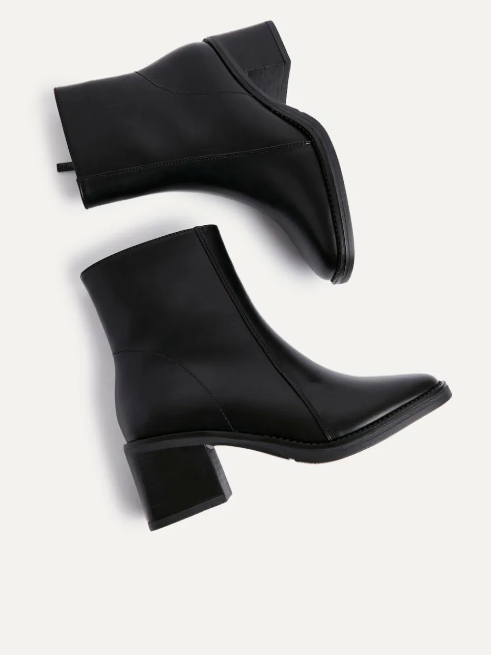 Sale Linzi Wander Block Heel Ankle Boots Black