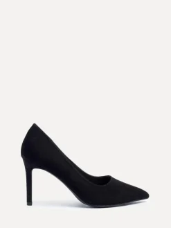 Discount Linzi Wide Fit Martina Wide Fit Stiletto Pointed Court Shoes Black