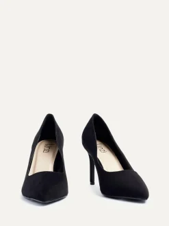 Discount Linzi Wide Fit Martina Wide Fit Stiletto Pointed Court Shoes Black