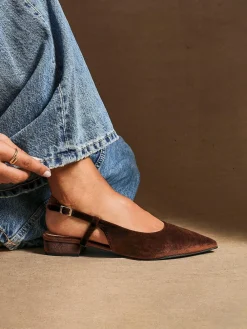 Linzi Clasica Low Heeled Slingback Courts^Women Heels|Flats