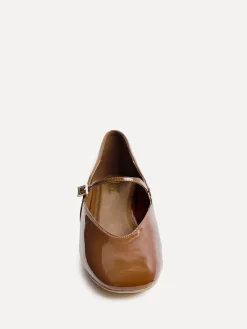 Best Linzi Hush Square Toe Mary Jane Shoes Brown