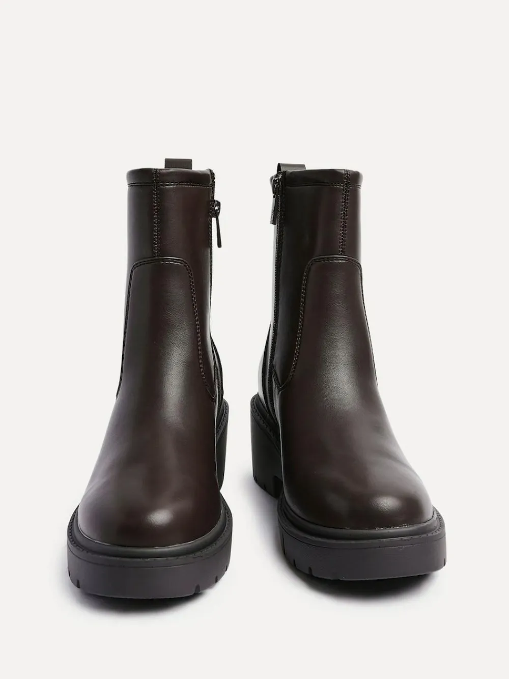 Outlet Linzi Limited Wedge Ankle Boots Brown