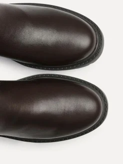 Outlet Linzi Limited Wedge Ankle Boots Brown