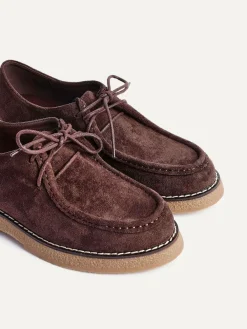 Discount Linzi Perth Laced Chunky Loafers Brown