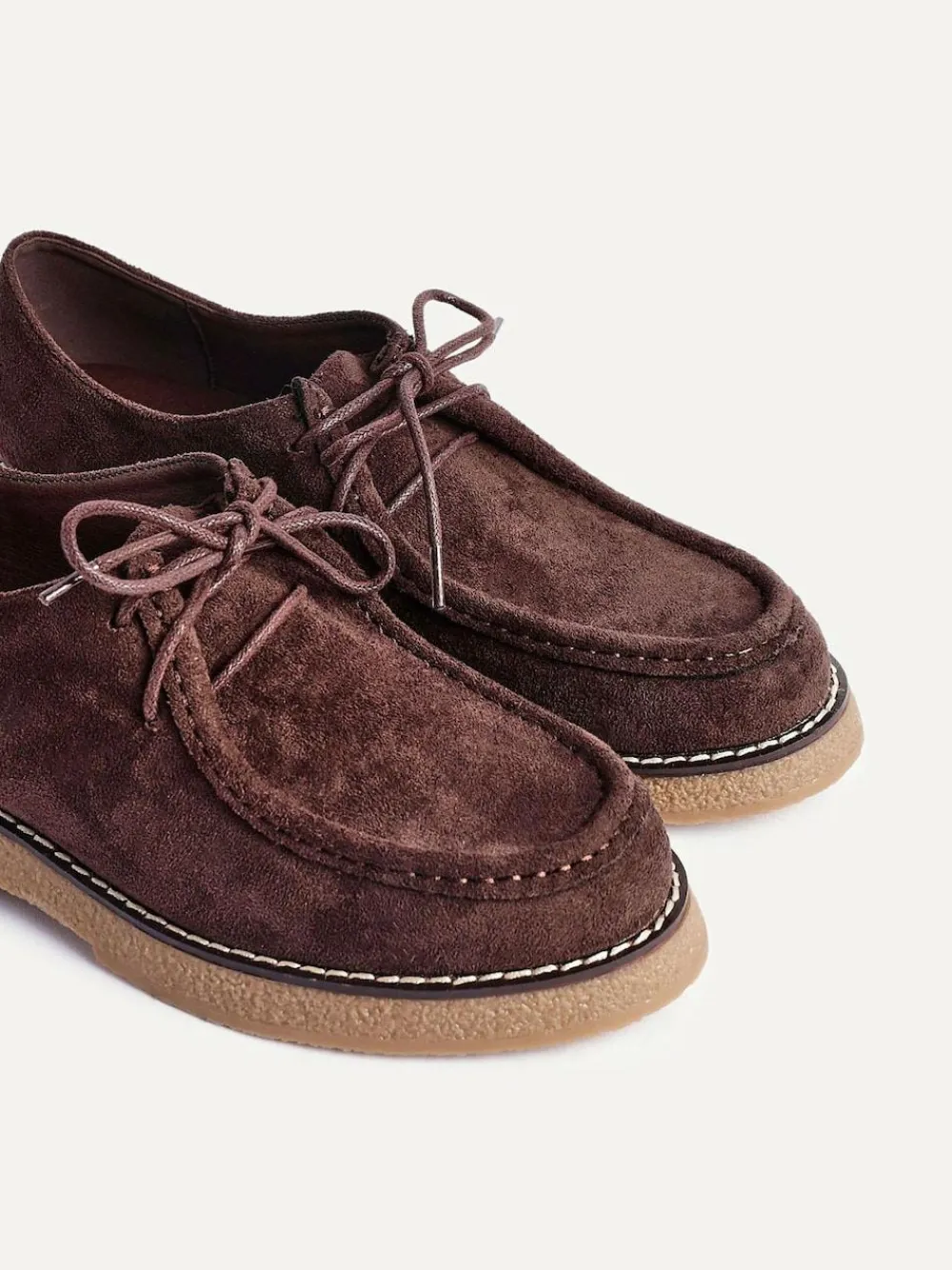 Discount Linzi Perth Laced Chunky Loafers Brown