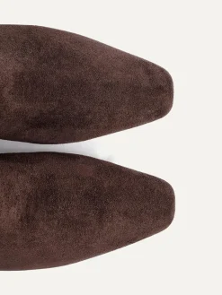 Clearance Linzi Ritual Kitten Heeled Chelsea Boots Brown