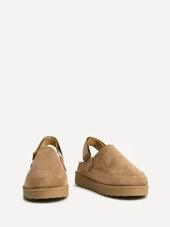 Linzi Teddy Slip-On Slingback Clogs^Women Flats