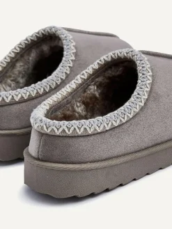 Linzi Tana Faux Suede Slip-On Slippers^Women Slippers