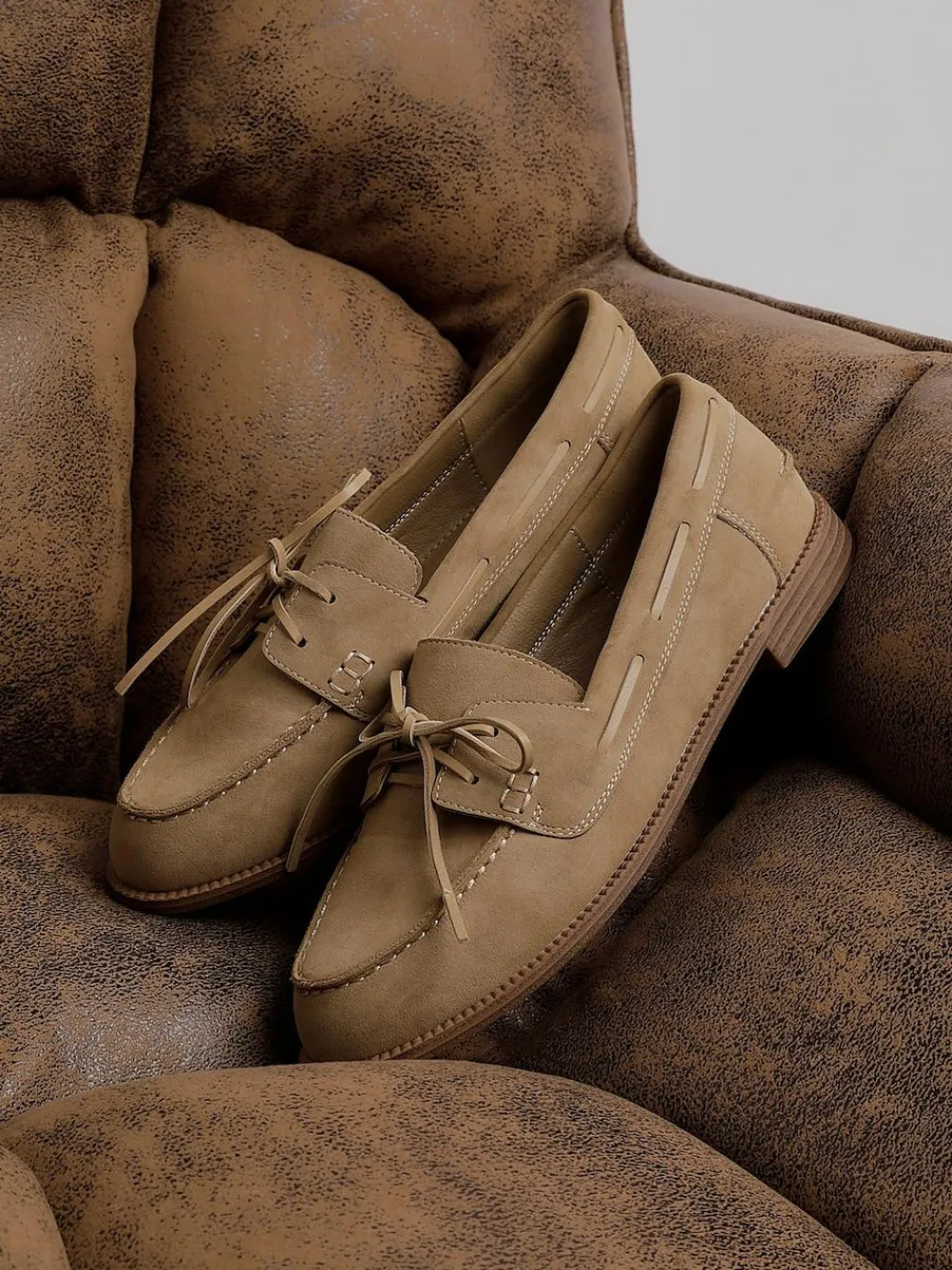 Linzi Vanish Slip-On Loafers With Lace Detailing^Women Flats