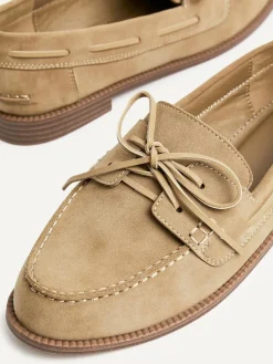 Linzi Vanish Slip-On Loafers With Lace Detailing^Women Flats