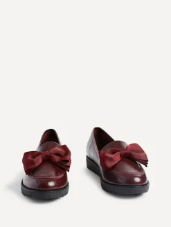 Linzi Cathy Platform Loafers with Large Bow^Women Flats