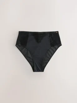 Lipsy Black High Waisted Shaping Knickers^Women Panties
