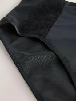 Lipsy Black High Waisted Shaping Knickers^Women Panties