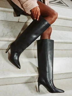 Outlet Lipsy Knee High Boots Black