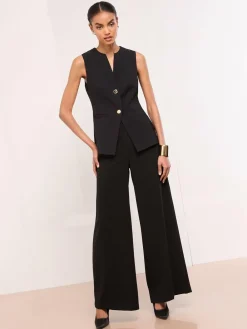 Outlet Lipsy Black Premium Tailored Waistcoat