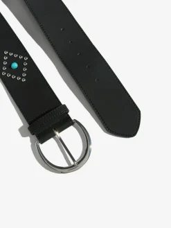 Sale Lipsy Black Studded Chunky Belt