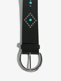 Sale Lipsy Black Studded Chunky Belt