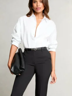 Online Lipsy Tailored Tapered Trousers Black
