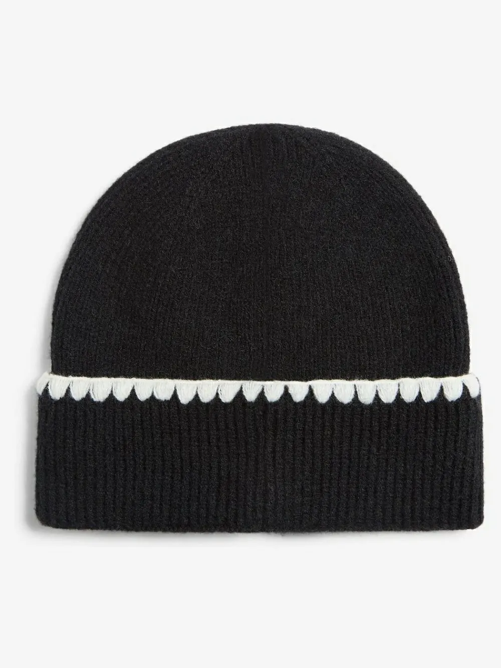 Lipsy Whipstitch Trim Beanie Hat^Women Hats, Gloves & Scarves|Hats, Gloves & Scarves