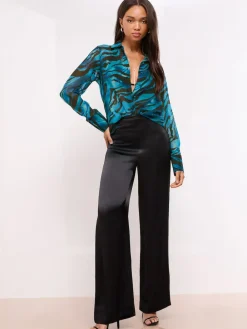 Lipsy Chiffon Printed Shirt^Women Tops & T-Shirts|Occasionwear