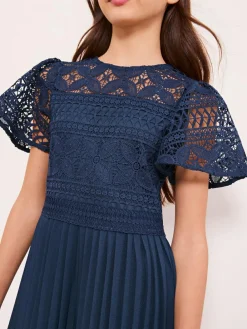 Lipsy Flutter Sleeve Lace Occasion Jumpsuit (5-16yrs)^ Occasionwear|Jumpsuits & Playsuits