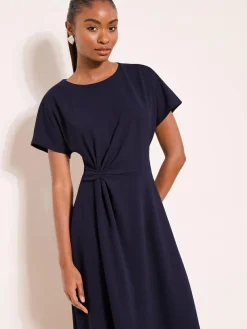 Lipsy Knot Side Midi Dress^Women Occasion Dresses|Midi Dresses