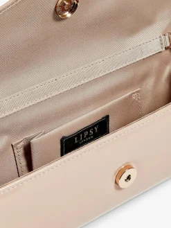 Outlet Lipsy Nude Clutch Bag