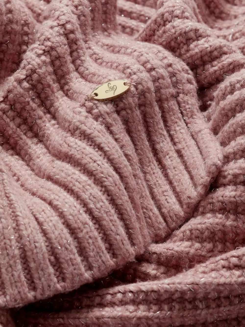 Lipsy Shimmer Ribbed Scarf^Women Hats, Gloves & Scarves|Hats, Gloves & Scarves