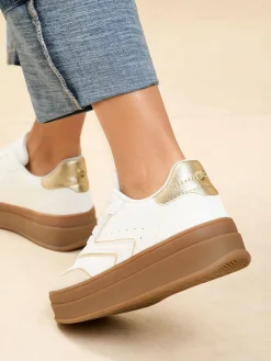 Lipsy Faux Suede Chunky Platform Sports Trainer^Women Sneakers