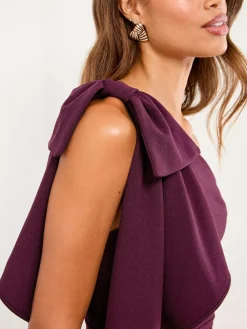 Lipsy One Shoulder Bow Jumpsuit^Women Jumpsuits & Playsuits