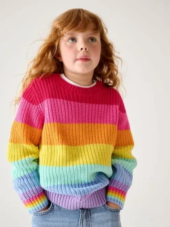 Little Bird by Jools Oliver Knitted Colourblock Jumper^ Nightwear|Knitwear
