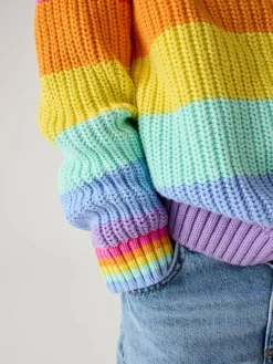 Little Bird by Jools Oliver Knitted Colourblock Jumper^ Nightwear|Knitwear