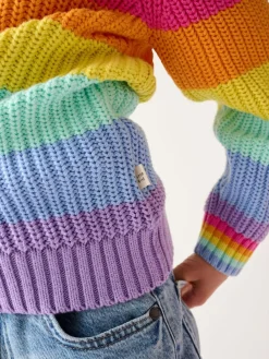 Little Bird by Jools Oliver Knitted Colourblock Jumper^ Nightwear|Knitwear