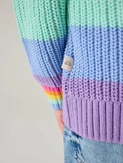 Little Bird by Jools Oliver Knitted Colourblock Jumper^ Nightwear|Knitwear