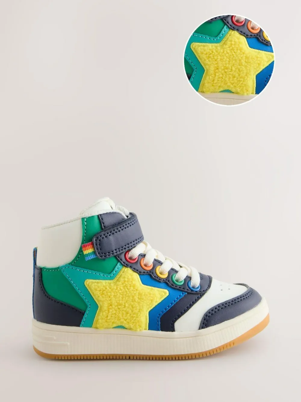 Little Bird by Jools Oliver Star Hi-Top Trainers^BOY Sneakers|Sneakers