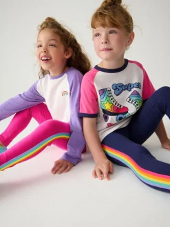 Outlet Little Bird by Jools Oliver Multi Leggings Set 2 Pack