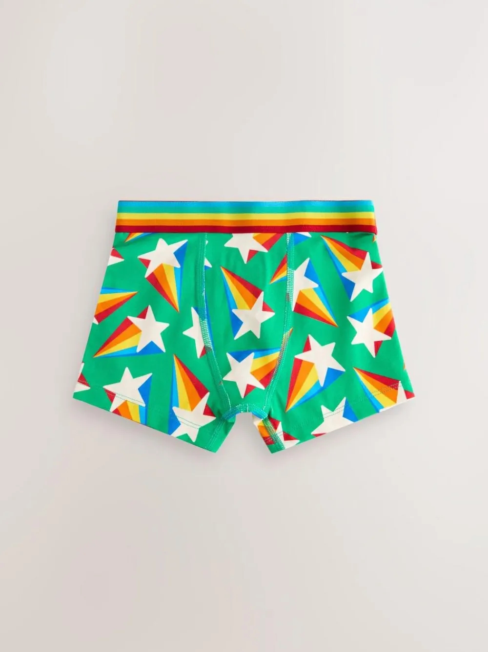 Little Bird by Jools Oliver Rainbow Shooting Star Boxers 3 Pack^BOY Underwear