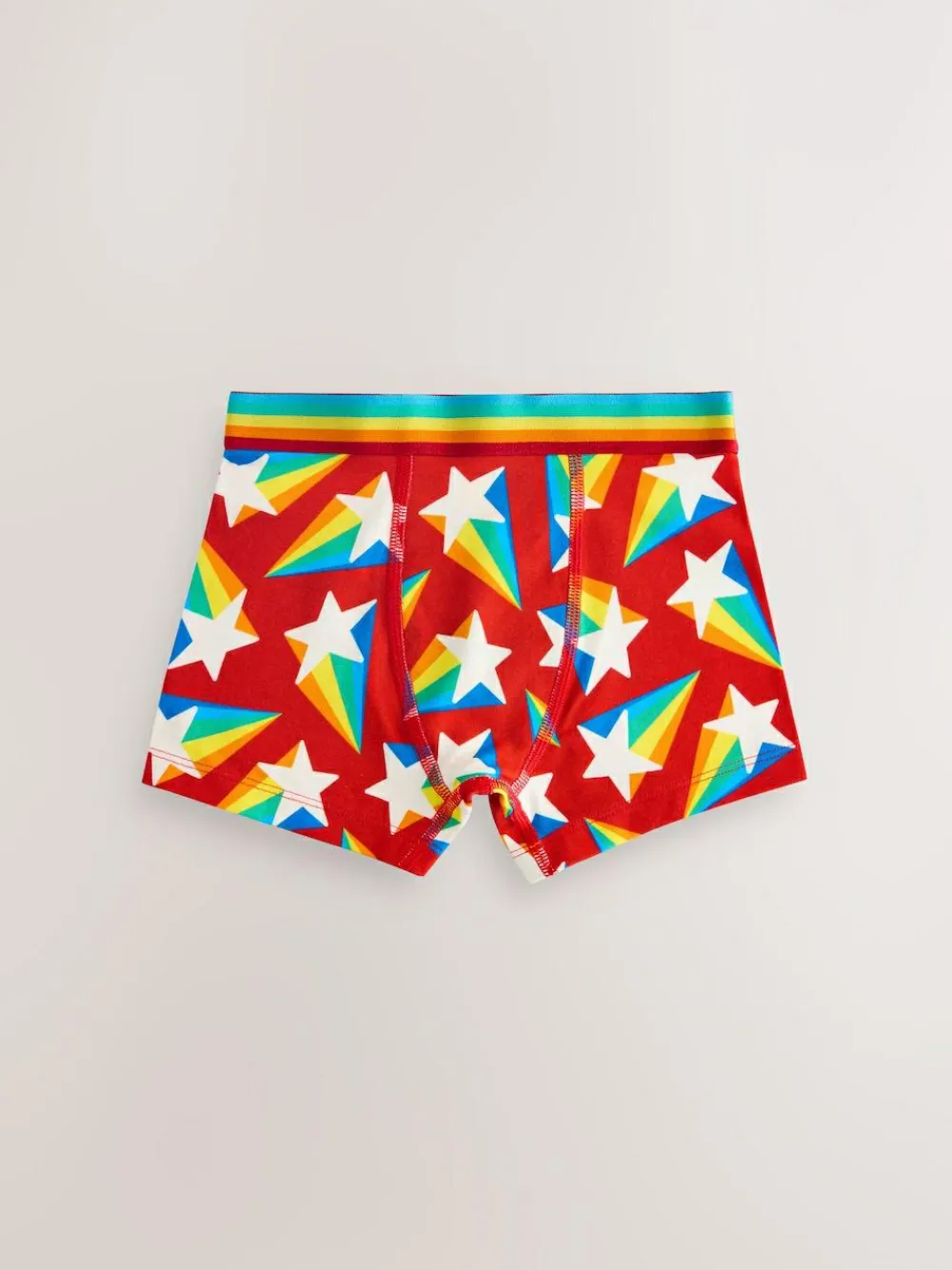 Little Bird by Jools Oliver Rainbow Shooting Star Boxers 3 Pack^BOY Underwear