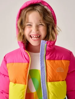 Little Bird by Jools Oliver Multi Shower Resistant Padded Coat^ Coats, Jackets & Pramsuits|Coats, Jackets & Pramsuits