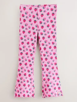 Discount Little Bird by Jools Oliver Fruity Ribbed Jersey Kickflare Leggings 3 Pack