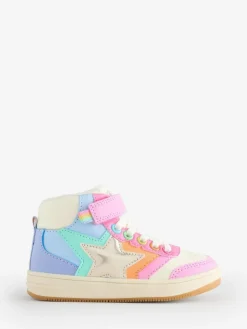Little Bird by Jools Oliver Star Hi-Top Trainers Multi