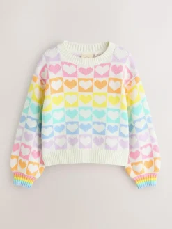 Little Bird by Jools Oliver Knitted Colourblock Jumper^ Knitwear|Knitwear