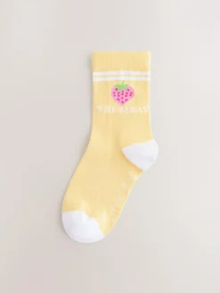 Online Little Bird by Jools Oliver Multi Pastel Rainbow Days Of The Week Socks 7 Pack