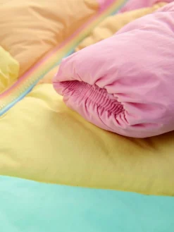 Little Bird by Jools Oliver Pink Pastel Rainbow Colourblock Shower Resistant Snowsuit^ Coats, Jackets & Pramsuits|Coats, Jackets & Pramsuits