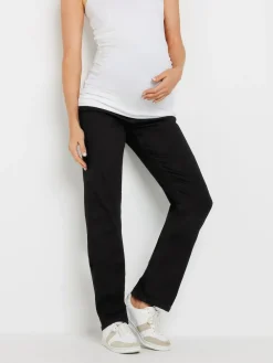 Long Tall Sally Black Maternity Lift & Shape Slim Leg Jeans^Women Jeans|Jeans